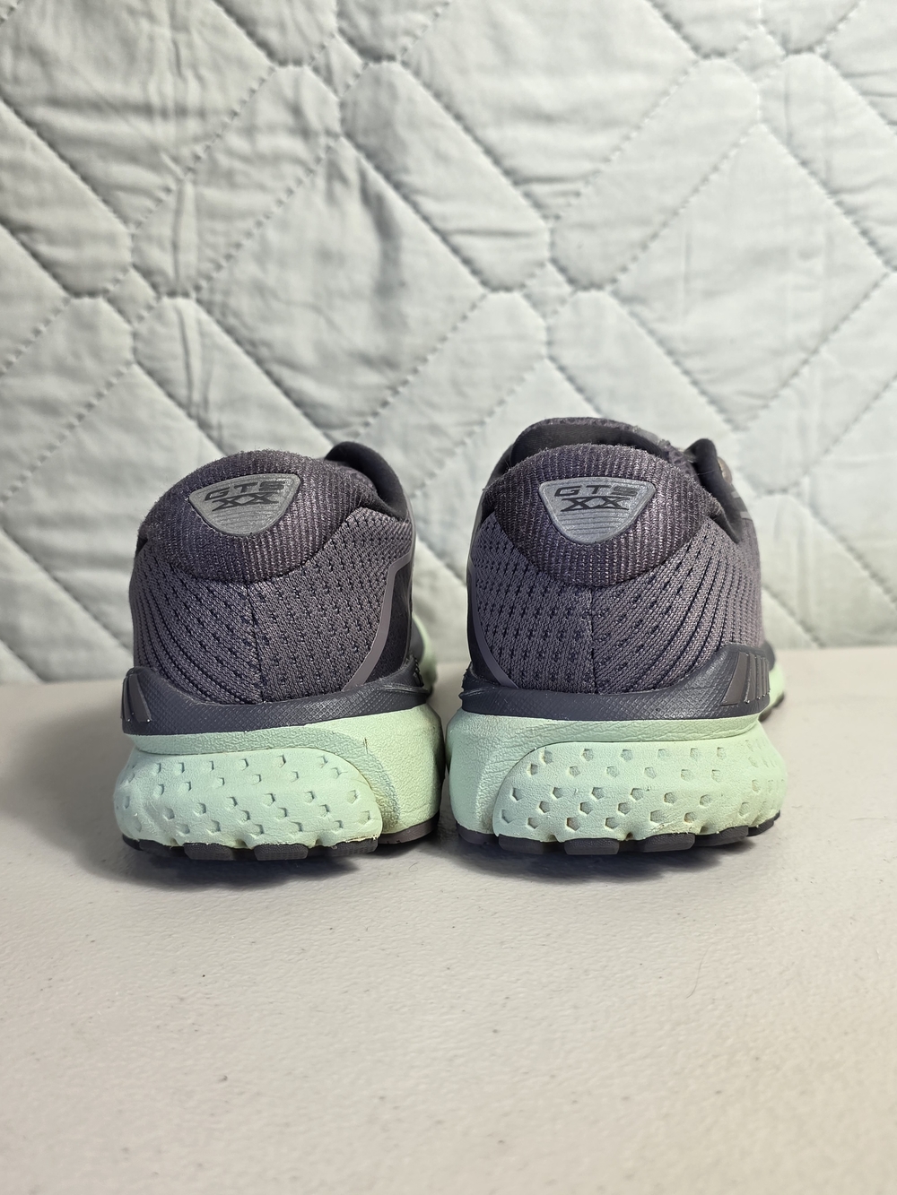 Brooks Adrenaline GTS 20 Running Shoes Women's Size 8.5  Gray Mint - Picture 9 of 11